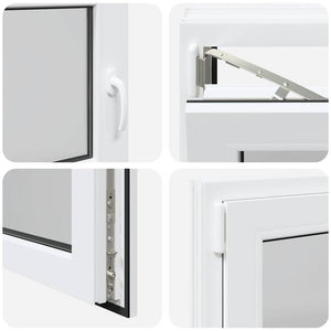 Finestra Seminterrato RISOR 90x60 cm Anta Ribalta DIN Sinistra 4108317