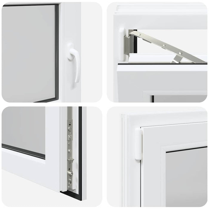 Finestra Seminterrato RISOR 90x60 cm Anta Ribalta DIN Sinistra 4108317