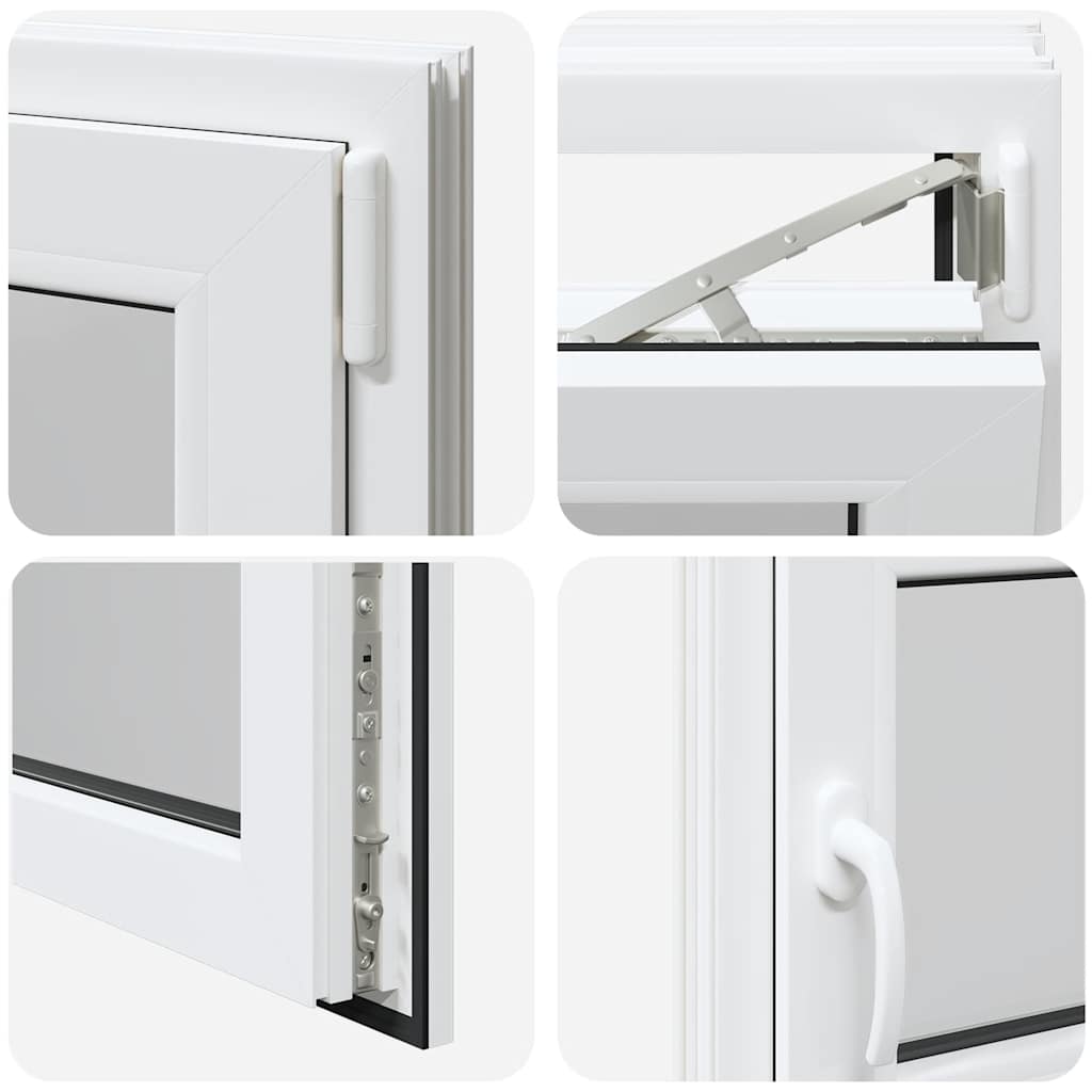 Finestra da cantina "RISOR" 100x50 cm anta ribalta DIN destra bianca 4108320