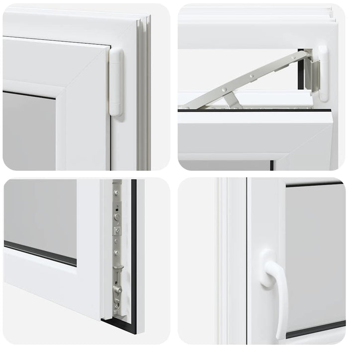 Finestra da cantina "RISOR" 100x50 cm anta ribalta DIN destra bianca 4108320