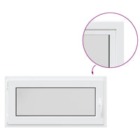 Finestra Seminterrato RISOR 100x50 cm Anta Ribalta DIN Sinistra 4108321