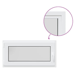 Finestra Seminterrato RISOR 100x50 cm Anta Ribalta DIN Sinistra 4108321