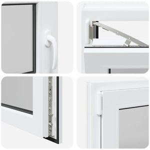 Finestra Seminterrato RISOR 100x50 cm Anta Ribalta DIN Sinistra 4108321