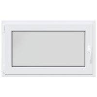 vidaXL Finestra Seminterrato RISOR 100x60 cm Anta Ribalta DIN Sinistra