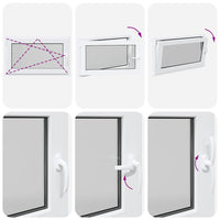 Finestra Seminterrato RISOR 100x60 cm Anta Ribalta DIN Sinistra 4108323