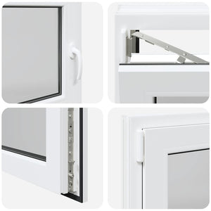 Finestra Seminterrato RISOR 100x60 cm Anta Ribalta DIN Sinistra 4108323