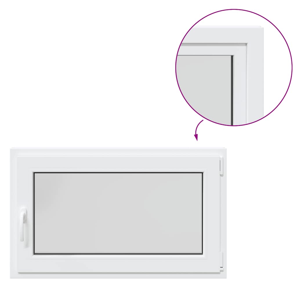 Finestra Seminterrato RISOR 100x70 cm Anta Ribalta DIN Destra 4108324