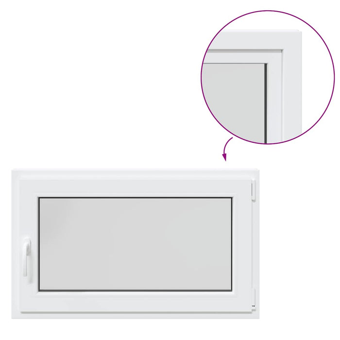 Finestra Seminterrato RISOR 100x70 cm Anta Ribalta DIN Destra 4108324