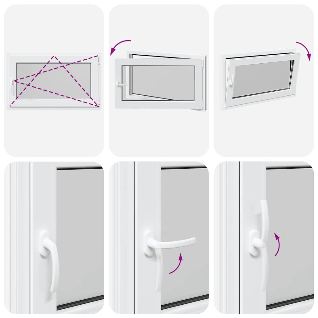 Finestra Seminterrato RISOR 100x70 cm Anta Ribalta DIN Destra 4108324