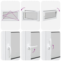 Finestra Seminterrato RISOR 100x70 cm Anta Ribalta DIN Destra 4108324