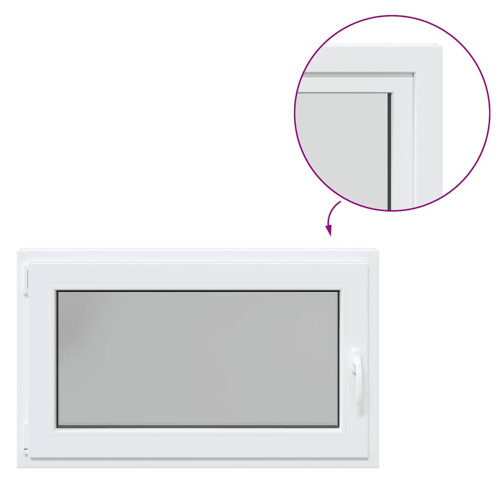 Finestra Seminterrato RISOR 100x70 cm Anta Ribalta DIN Sinistra 4108325