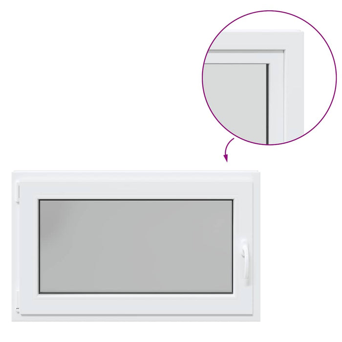 Finestra Seminterrato RISOR 100x70 cm Anta Ribalta DIN Sinistra 4108325