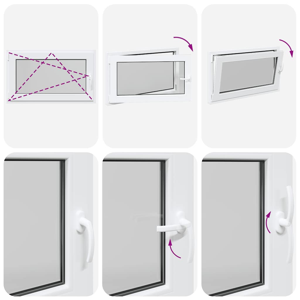 Finestra Seminterrato RISOR 100x70 cm Anta Ribalta DIN Sinistra 4108325