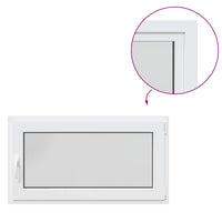 Finestra Seminterrato RISOR 110x50 cm Anta Ribalta DIN Destra 4108326