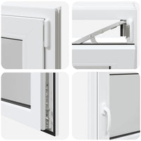 Finestra Seminterrato RISOR 110x50 cm Anta Ribalta DIN Destra 4108326