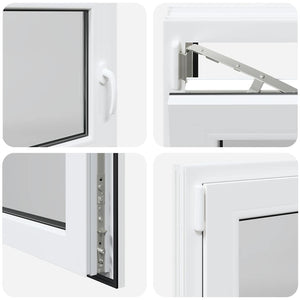 Finestra Seminterrato RISOR 110x50 cm Anta Ribalta DIN Sinistra