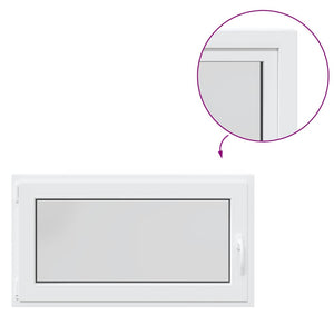 Finestra Seminterrato RISOR 110x60 cm Anta Ribalta DIN Sinistra 4108329