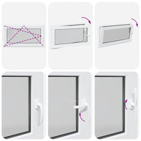 Finestra Seminterrato RISOR 110x60 cm Anta Ribalta DIN Sinistra 4108329