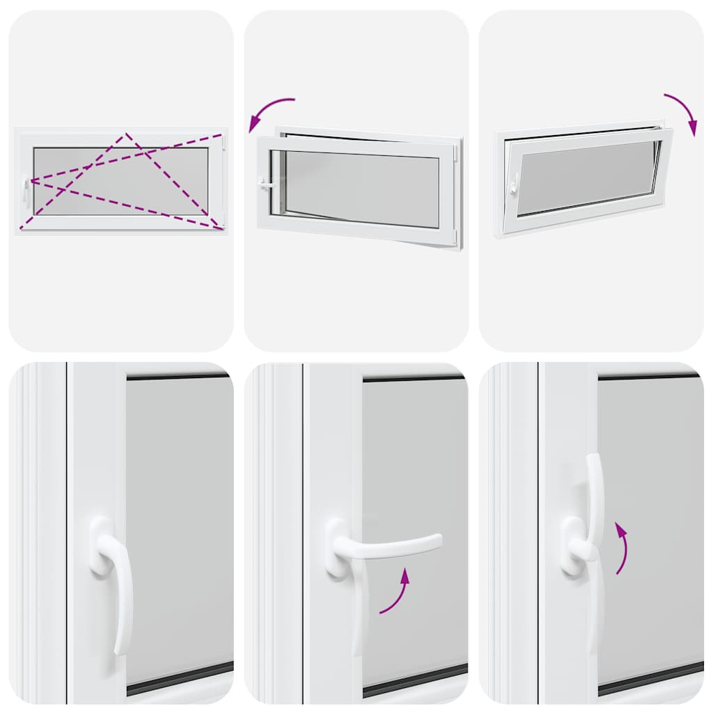 Finestra Seminterrato RISOR 120x60 cm Anta Ribalta DIN Destra 4108332