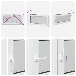 Finestra Seminterrato RISOR 120x60 cm Anta Ribalta DIN Destra 4108332