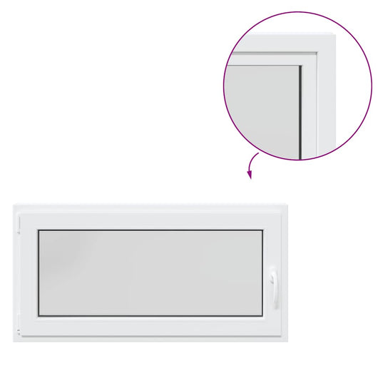Finestra Seminterrato RISOR 120x60 cm Anta Ribalta DIN Sinistra 4108333