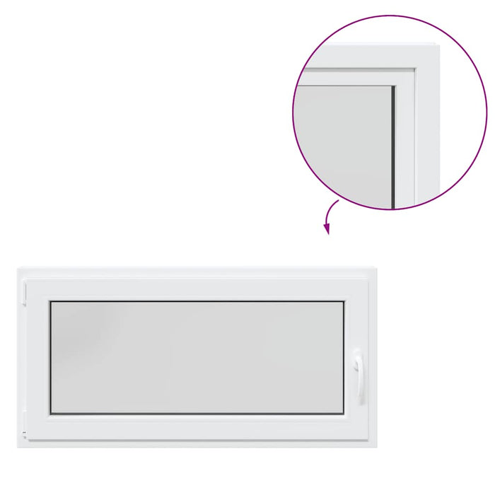 Finestra Seminterrato RISOR 120x60 cm Anta Ribalta DIN Sinistra 4108333
