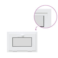 Finestra Seminterrato RISOR 60x40 cm Tilt 2 Vetri Bianco 4108334