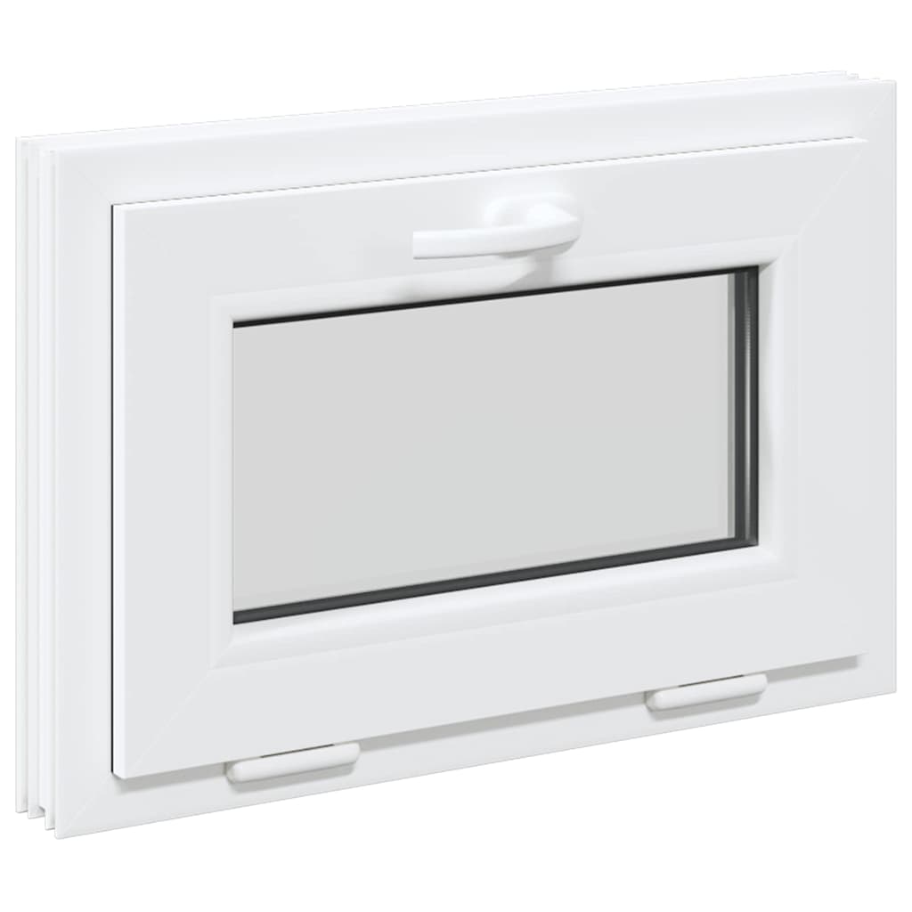 Finestra Seminterrato RISOR 60x40 cm Tilt 2 Vetri Bianco 4108334
