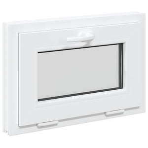 Finestra Seminterrato RISOR 60x40 cm Tilt 2 Vetri Bianco 4108334