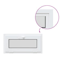 Finestra Seminterrato RISOR 80x40 cm Tilt 2 Vetri Bianco 4108335