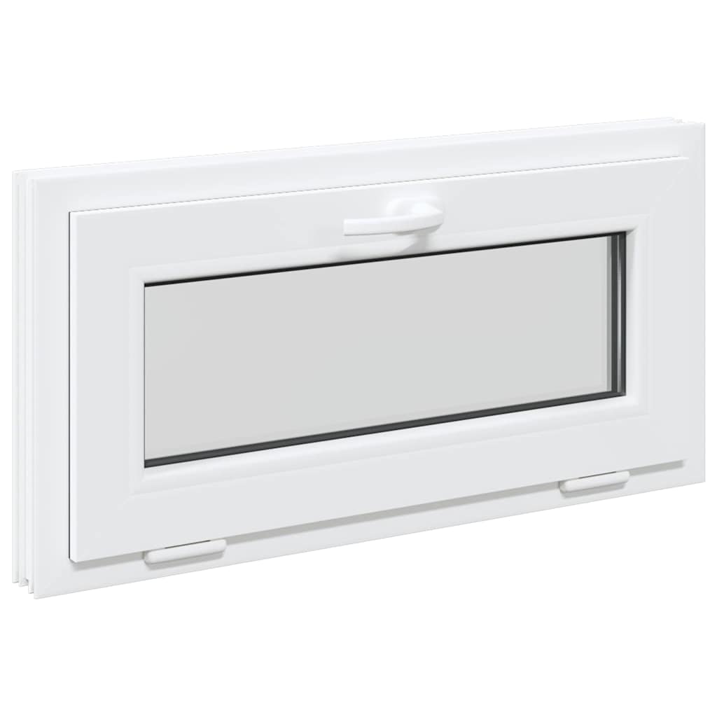 Finestra Seminterrato RISOR 80x40 cm Tilt 2 Vetri Bianco 4108335