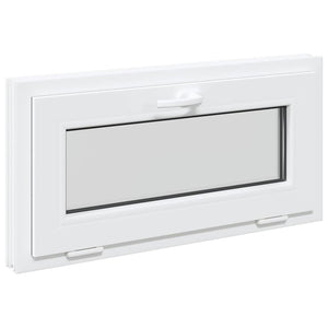 Finestra Seminterrato RISOR 80x40 cm Tilt 2 Vetri Bianco 4108335