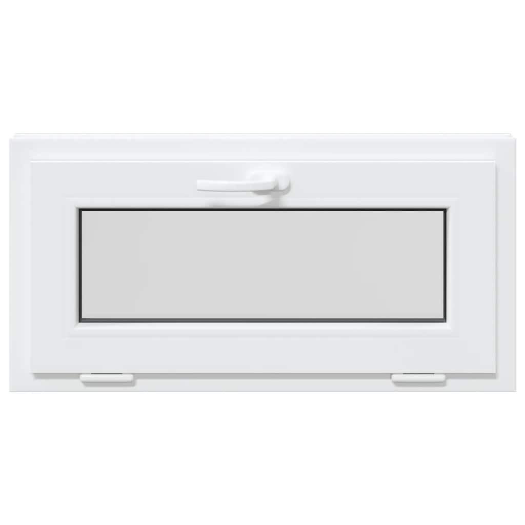 Finestra Seminterrato RISOR 80x40 cm Tilt 2 Vetri Bianco 4108335