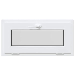 Finestra Seminterrato RISOR 80x40 cm Tilt 2 Vetri Bianco 4108335