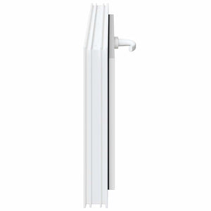 vidaXL Finestra Seminterrato RISOR 90x40 cm Tilt 2 Vetri Bianco