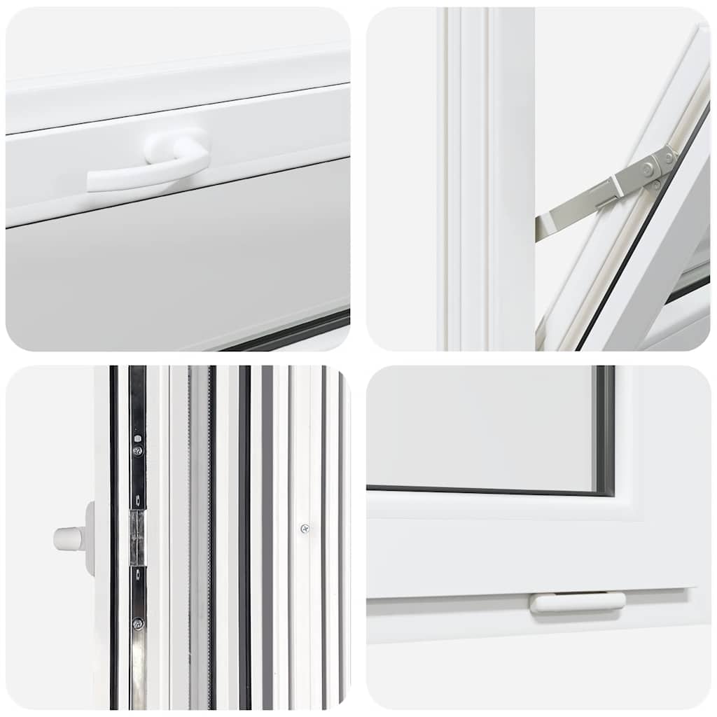 Finestra Seminterrato RISOR 90x40 cm Tilt 2 Vetri Bianco 4108336