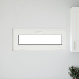 Finestra Seminterrato RISOR 100x40 cm Tilt 2 Vetri Bianco 4108337