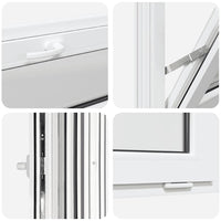 Finestra Seminterrato RISOR 110x40 cm Tilt 2 Vetri Bianco 4108338