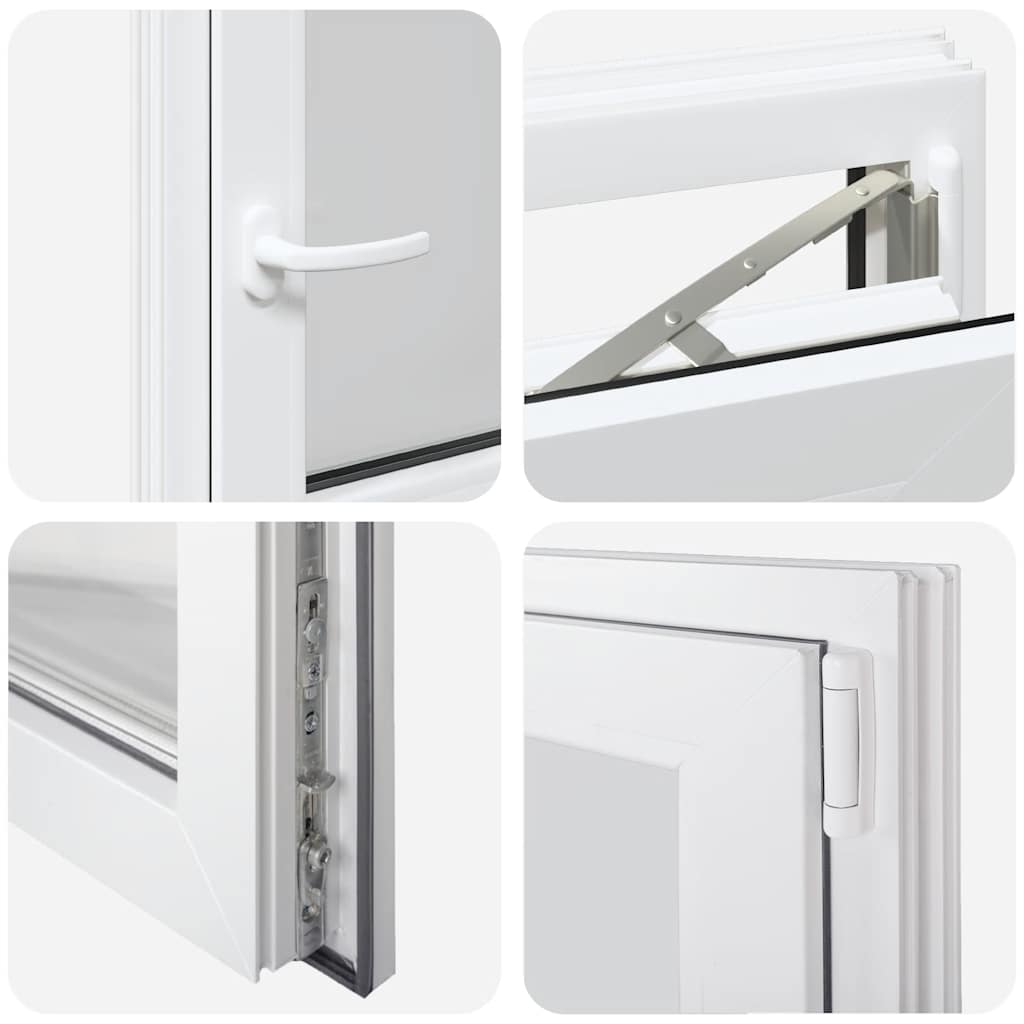 Finestra per Seminterrato RISOR 50x50cm Anta Ribalta DIN Destra 4108339