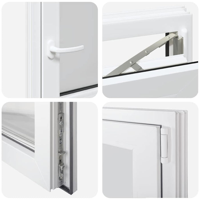 Finestra per Seminterrato RISOR 50x50cm Anta Ribalta DIN Destra 4108339