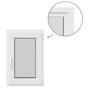 Finestra per Seminterrato RISOR 50x75cm Anta Ribalta DIN Destra 4108341