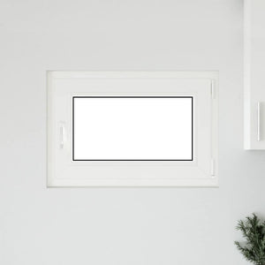 Finestra per Seminterrato RISOR 50x75cm Anta Ribalta DIN Destra 4108341