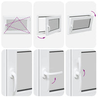 Finestra per Seminterrato RISOR 50x75cm Anta Ribalta DIN Destra 4108341