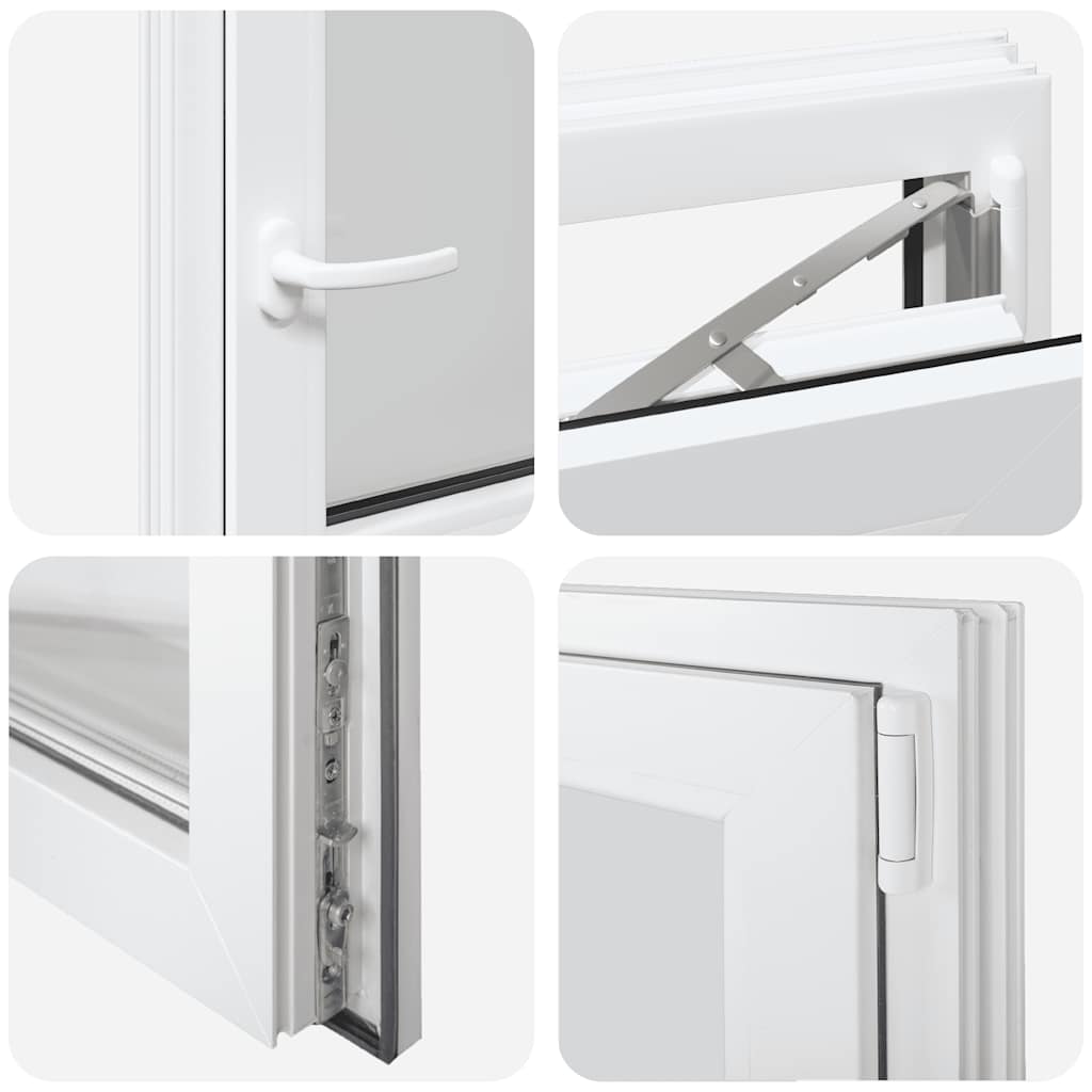 Finestra per Seminterrato RISOR 60x60cm Anta Ribalta DIN Destra 4108343