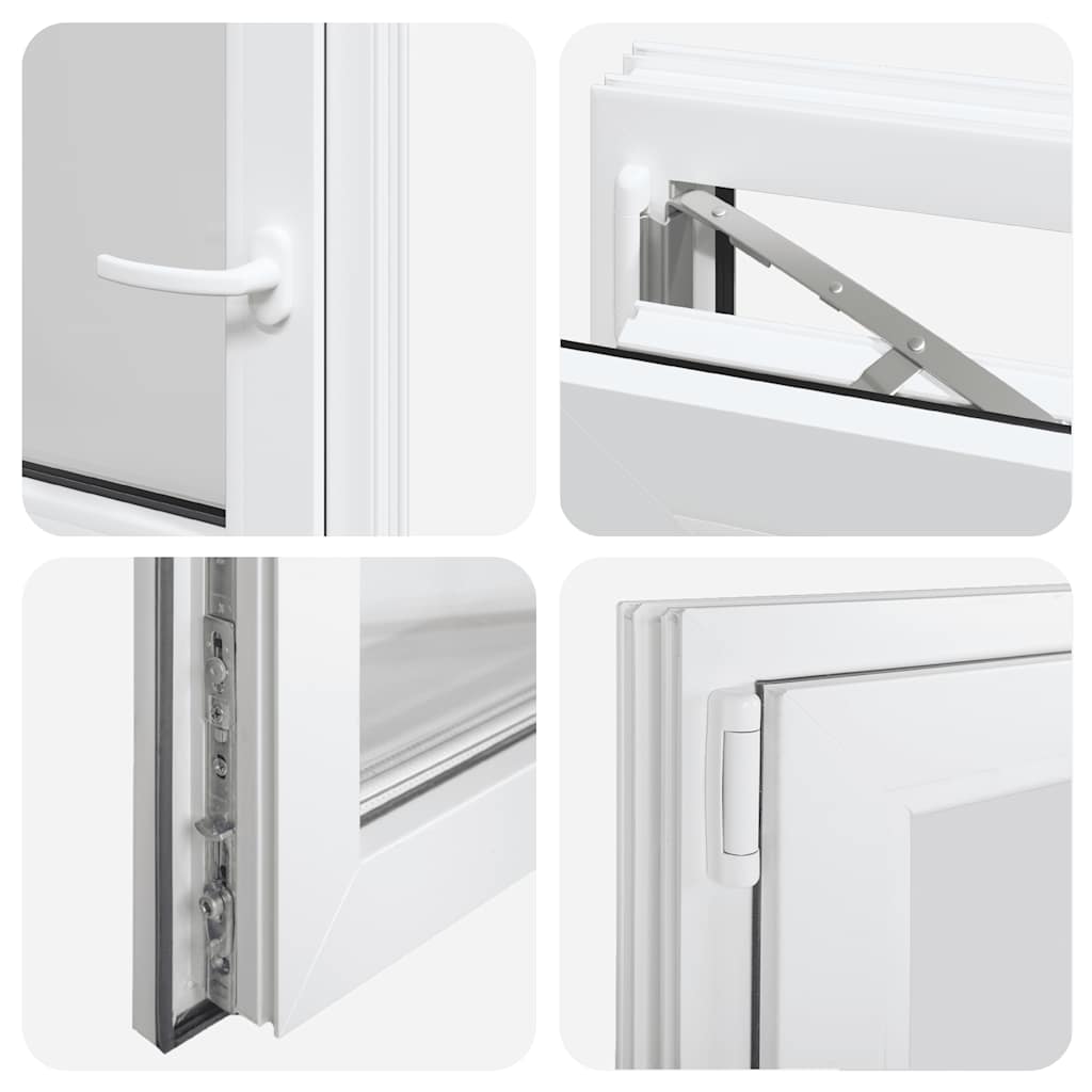 Finestra Seminterrato RISOR 60x60 cm Anta Ribalta DIN Sinistra 4108344