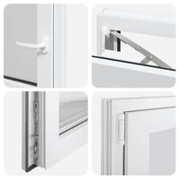 Finestra Seminterrato RISOR 60x60 cm Anta Ribalta DIN Sinistra 4108344