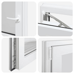 Finestra Seminterrato RISOR 60x60 cm Anta Ribalta DIN Sinistra 4108344