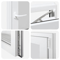 Finestra per Seminterrato RISOR 60x80cm Anta Ribalta DIN Destra 4108345