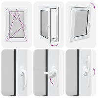 Finestra Seminterrato RISOR 60x80 cm Anta Ribalta DIN Sinistra 4108346