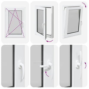 Finestra Seminterrato RISOR 60x80 cm Anta Ribalta DIN Sinistra 4108346